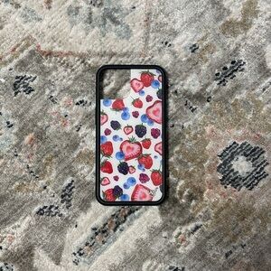 Wildflower Berry IPhone 14 Phone Case